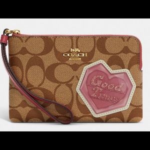 Signature coated canvas and smooth leather